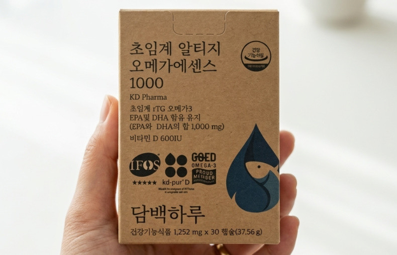 담백하루초임계오메가3가격