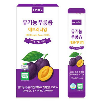 머거요유기농푸룬즙