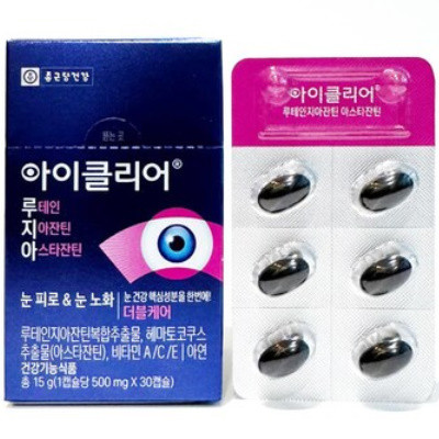 종근당건강아이클리어루테인아스타잔틴