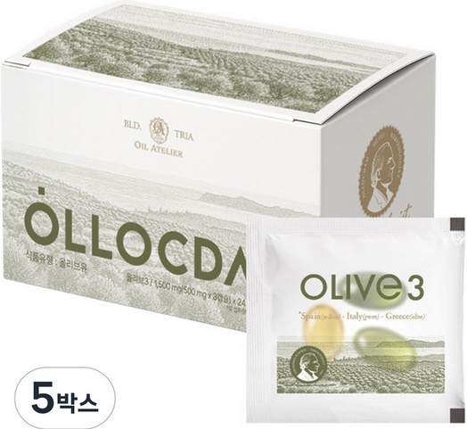 올록담올리브3올리브오일캡슐